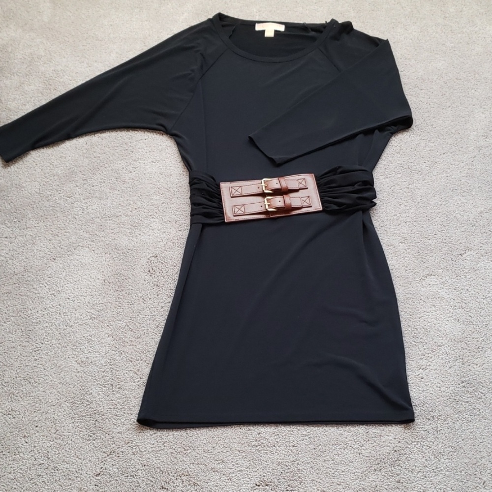 Michael Kors navy dress with Belt